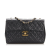 Chanel B Chanel Black Lambskin Leather Leather Maxi XL Classic Lambskin Single Flap France