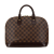 Louis Vuitton B Louis Vuitton Brown Damier Canvas Canvas Damier Ebene Alma MM France