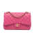 Chanel AB Chanel Pink Lambskin Leather Leather Jumbo Classic Lambskin Double Flap France