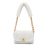 Chanel B Chanel White Fur Natural Material CC Shearling Single Flap France