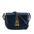 Gucci B Gucci Blue Calf Leather Mini Sylvie 1969 Crossbody Italy