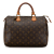 Louis Vuitton B Louis Vuitton Brown Monogram Canvas Canvas Monogram Speedy 30 France