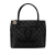 Chanel AB Chanel Black Caviar Leather Leather Caviar Medallion Tote France