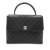 Chanel AB Chanel Black Caviar Leather Leather Caviar Kelly Top Handle Bag Italy