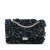 Chanel AB Chanel Blue Denim Denim Fabric Reissue Camellia Shoulder Bag France