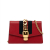 Gucci AB Gucci Red Calf Leather Super Mini Sylvie Chain Bag Italy