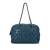 Chanel B Chanel Blue Navy Nylon Fabric Paris-Byzance Tweed On Stitch Shoulder Bag Italy