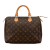 Louis Vuitton B Louis Vuitton Brown Monogram Canvas Canvas Monogram Speedy 30 France