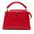 Louis Vuitton AB Louis Vuitton Red Calf Leather Taurillon Capucines BB France