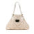 Louis Vuitton B Louis Vuitton Brown Beige with White Canvas Fabric Monogram Tahitienne Cabas PM France