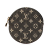 Louis Vuitton AB Louis Vuitton Gray Canvas Fabric Monogram Mini Lin Porte-Monnaie Round Coin Purse France