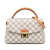 Louis Vuitton AB Louis Vuitton White Damier Canvas Canvas Damier Azur Croisette France