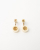 Chanel Coco Button Resin Earrings