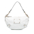 Gucci AB Gucci White Ivory Calf Leather Voyager Hobo Italy