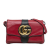 Gucci AB Gucci Red Burgundy Calf Leather Small Arli Crossbody Italy