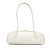 Azzedine Alaïa AB ALAÏA White Goatskin Leather Medium Le Teckel Shoulder Bag Italy