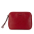 Gucci AB Gucci Red Calf Leather Microguccissima Clutch Italy