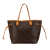 Louis Vuitton B Louis Vuitton Brown Monogram Canvas Canvas Monogram Neverfull MM France