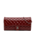 Chanel AB Chanel Red Patent Leather Leather CC Patent Wallet on Chain Italy