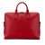 Gucci B Gucci Red Calf Leather Business Bag Italy