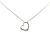 Tiffany & Co Tiffany Silver Elsa Peretti Sterling Silver Open Heart Pendant Necklace United States