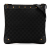 Gucci B Gucci Black Canvas Fabric GG Nailhead Crossbody Italy