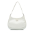 Prada B Prada White Calf Leather Spazzolato Cleo Shoulder Bag Italy