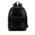 Gucci AB Gucci Black Calf Leather GG Embossed Backpack Italy