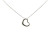 Tiffany & Co Tiffany Silver Elsa Peretti Sterling Silver Open Heart Pendant Necklace United States