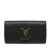 Louis Vuitton B Louis Vuitton Black Calf Leather Taurillon Capucines Wallet France