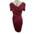 Talbot Runhof Robe Cerise