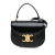 Celine B Celine Black Calf Leather Mini Shiny skin Besace Clea Satchel Italy