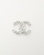 Chanel Coco Mark Rhinestone Brooch