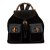 Gucci B Gucci Black Suede Leather Bamboo Backpack Italy