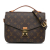 Louis Vuitton AB Louis Vuitton Brown Monogram Canvas Canvas Monogram Pochette Metis Italy