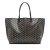 Goyard AB Goyard Black Coated Canvas Fabric Goyardine Reversible Anjou PM France