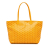 Goyard B Goyard Yellow Coated Canvas Fabric Goyardine Artois PM France