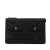 Fendi B Fendi Black Calf Leather Selleria Monster Clutch Italy