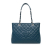 Chanel B Chanel Blue Navy Caviar Leather Leather Caviar Grand Shopping Tote Italy