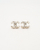 Chanel Coco Mark Stone Earrings