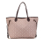 Louis Vuitton B Louis Vuitton Pink Light Pink Canvas Fabric Monogram Idylle Neverfull MM France