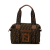 Fendi AB Fendi Brown Canvas Fabric Zucca Tote Italy