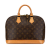 Louis Vuitton B Louis Vuitton Brown Monogram Canvas Canvas Monogram Alma PM France