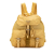 Prada B Prada Yellow Mustard Nylon Fabric Tessuto Backpack Italy