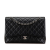 Chanel B Chanel Black Caviar Leather Leather Maxi Classic Caviar Single Flap Italy