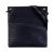 Bottega Veneta B Bottega Veneta Blue Navy Calf Leather Intrecciato Crossbody Italy