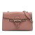 Gucci B Gucci Pink Calf Leather Medium Microguccissima Emily Shoulder Bag Italy