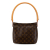 Louis Vuitton B Louis Vuitton Brown Monogram Canvas Canvas Monogram Looping MM United States