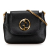 Gucci AB Gucci Black Calf Leather Small 1973 Chain Crossbody Italy