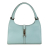 Gucci AB Gucci Blue Light Blue Calf Leather Microguccissima Jackie Bardot Handbag Italy